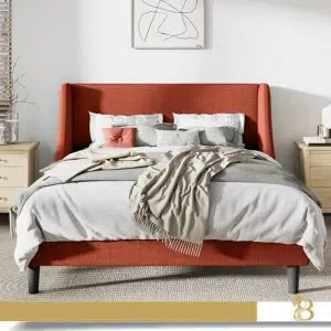 تخت مدل آیزک دو نفره 200×160 سانتیمتر