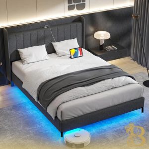 تخت مدل کایا با LED و درگاه USB